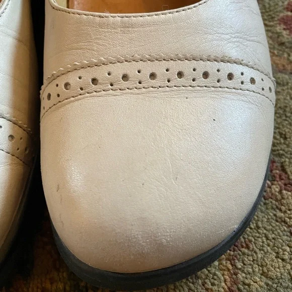 Birkenstock Footprints cream ballet flats womens 12 - Picture 3 of 6